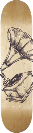 hismastersvoice skateboard