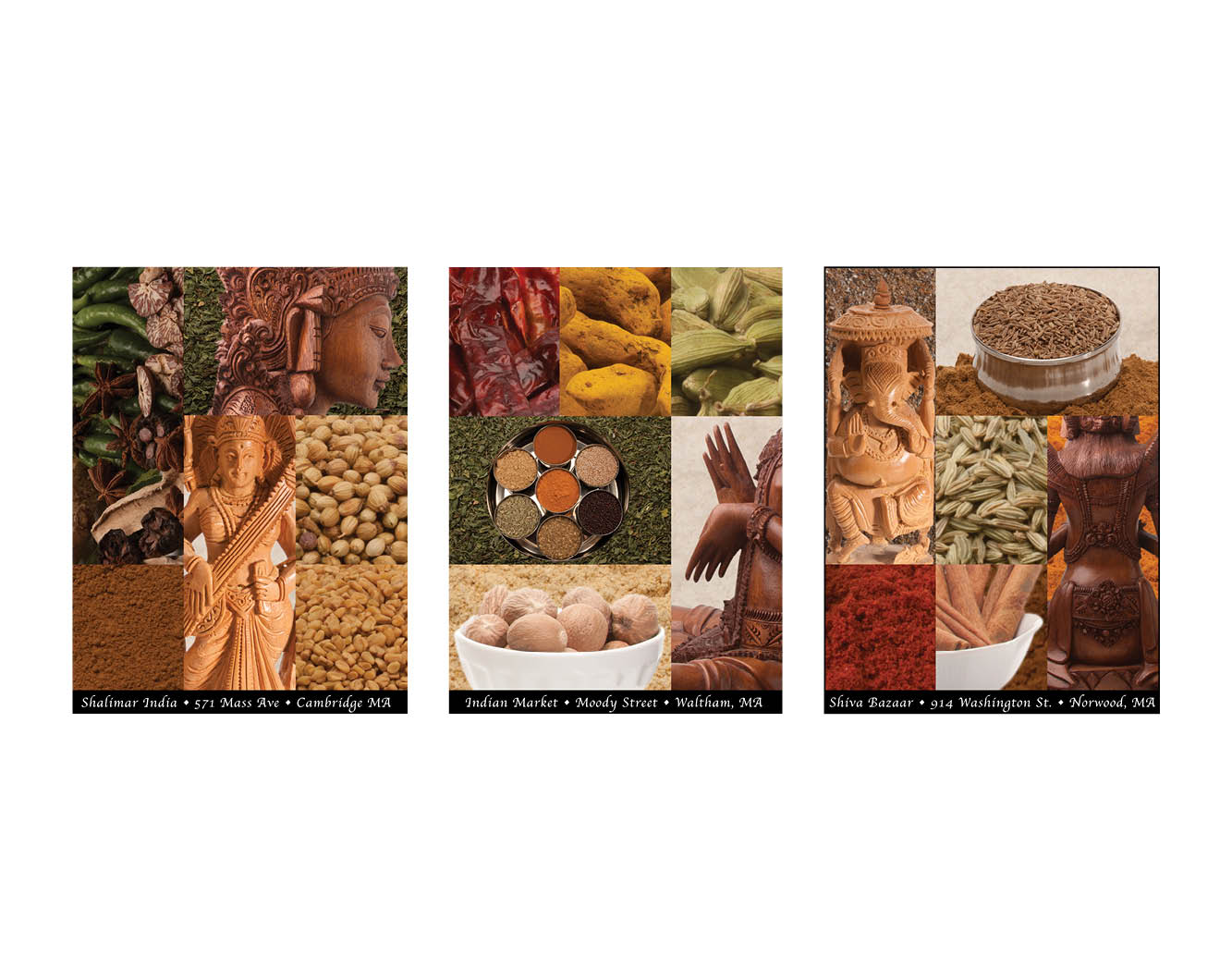 Slide: Indian Spices Poster - Triple