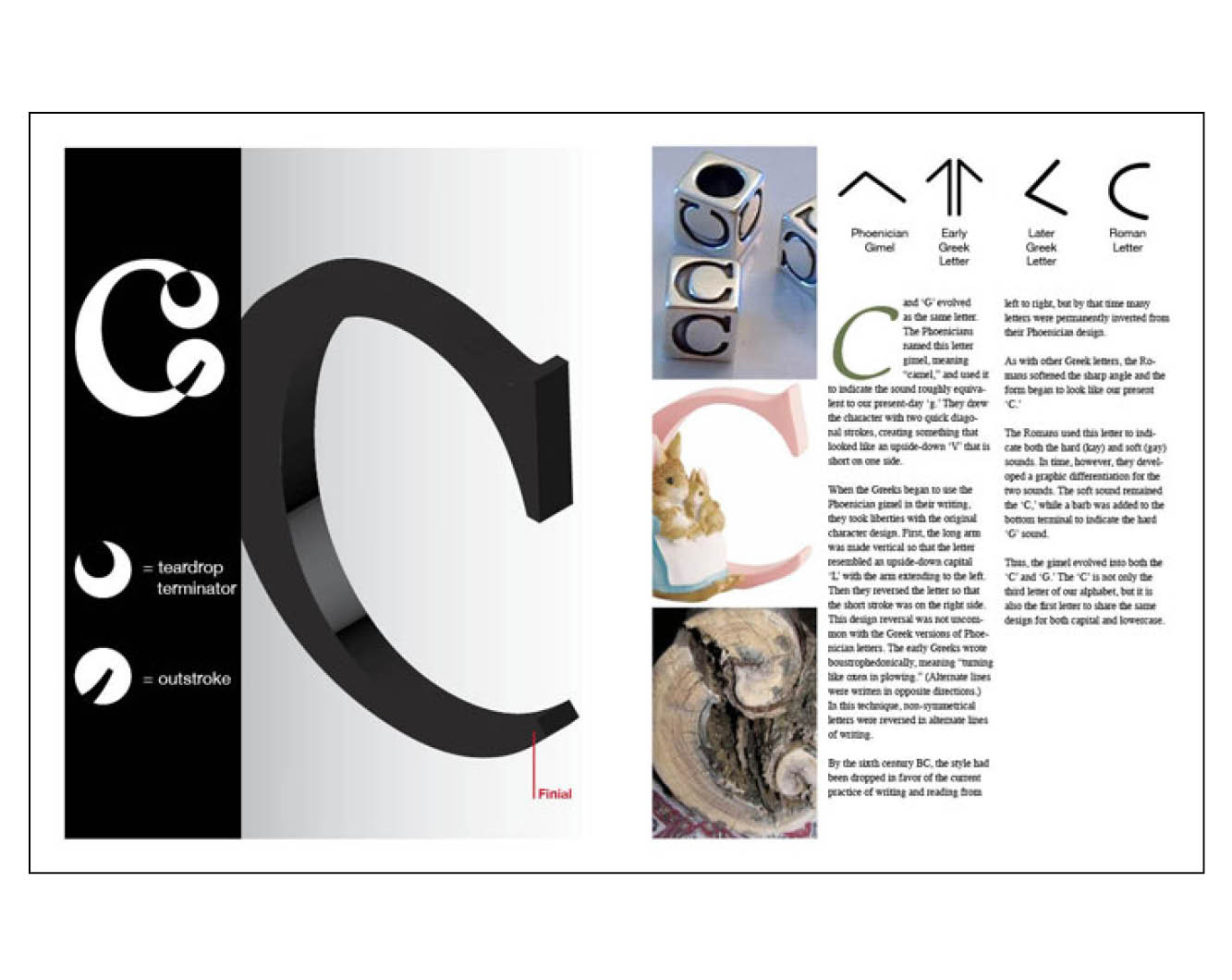 Slide: Letterforms - C