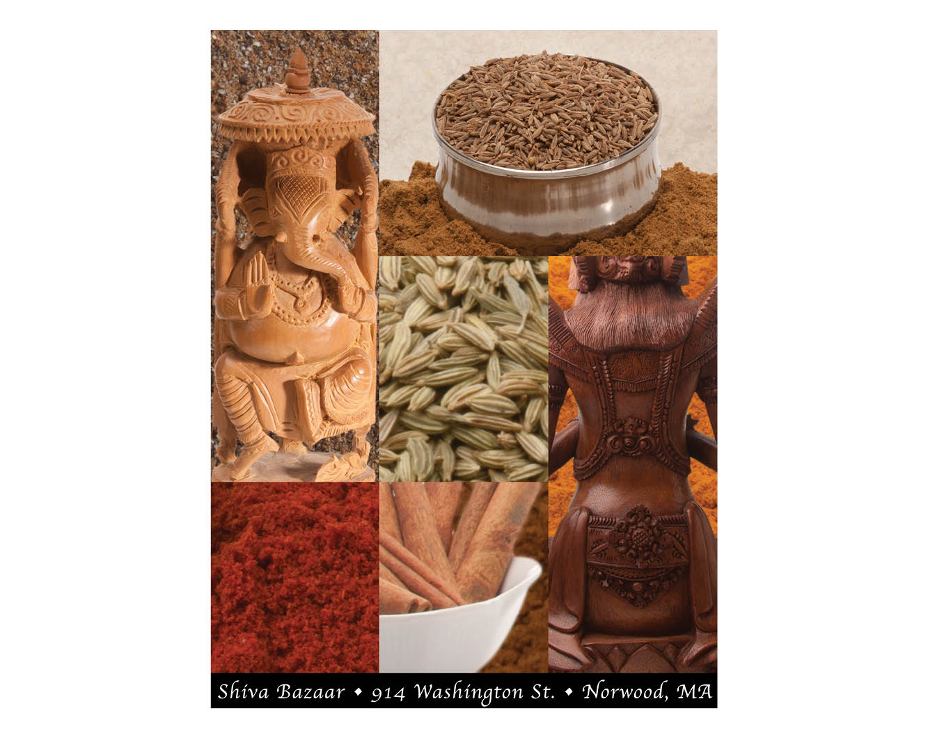 Slide: Indian Spices Poster A