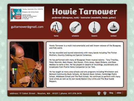Slide: Howie Tarnower - Home Page