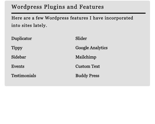 Image of Wordpress Plugin List
